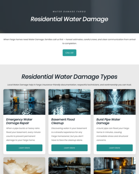 Casa Blanca — water damage restoration