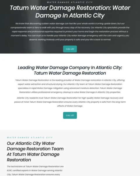 water damage restoration in Paradise Valley, AZ