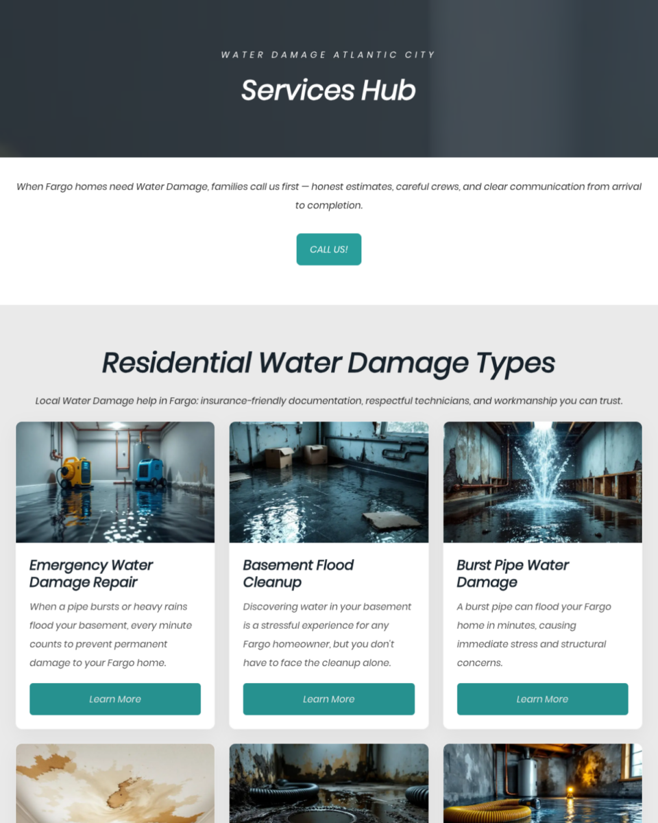 Tempe Junction — water damage restoration